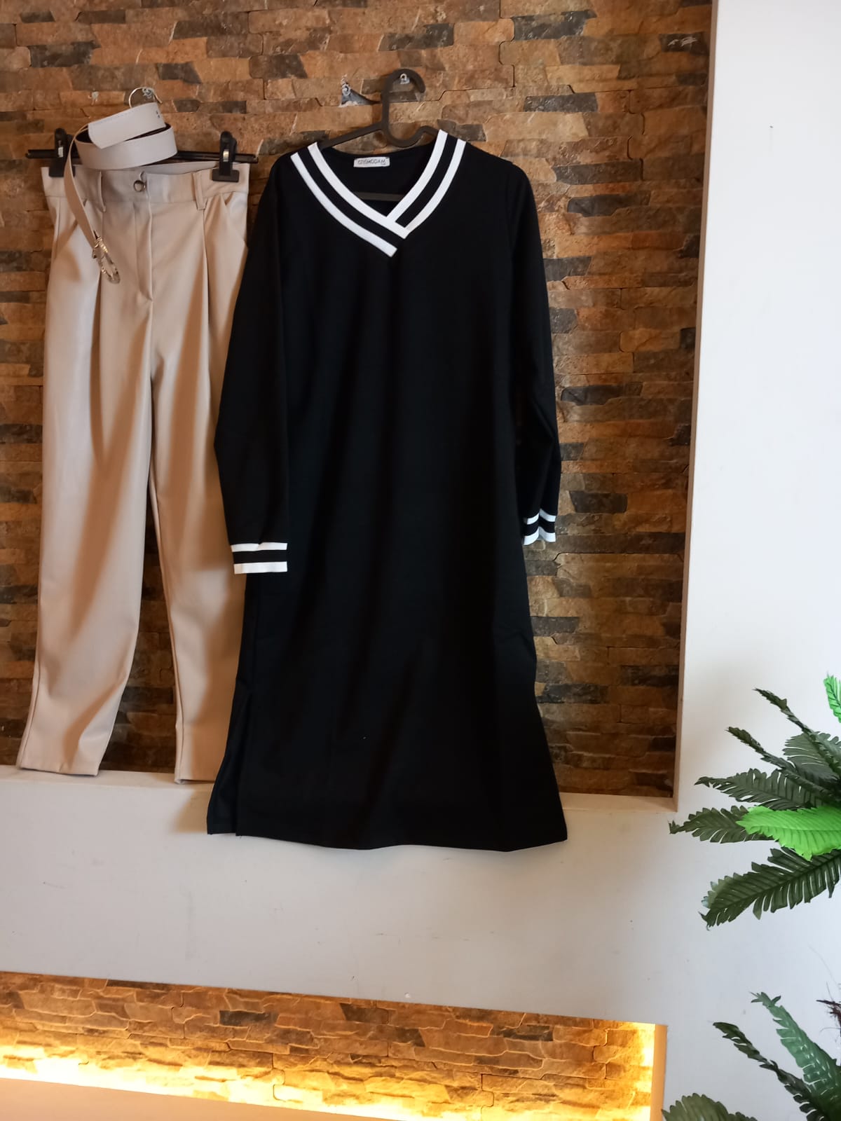 KEMERLİ DERİ HAVUÇ PANTOLON